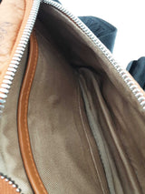 Mcm Cognac Visetos Belt Bag Eb0926oxzde