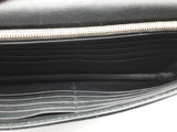 Gucci Black Leather Interlocking G Icon Wallet On Strap Sd0626lrzde