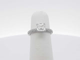 1.62ctw Diamond 14k White Gold 2.6 Grams Ring Size 4 Sd0525lpzxsa