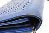 Bottega Veneta Intrecciato Leather Wallet With Chain Eb0826pxzde