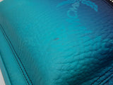 Mcm Stark Ceramic Blue Gradation Palm Canvas Backpack Do0625wxzde