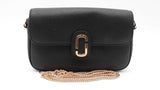 Marc Jacobs The Clover Pebbled Black Leather Shoulder Bag Sd0426rzdu