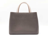 Fendi Petit 2jour Monster Eyes Tote In Vitello Elite Gray Leather Fw0926wzxdu