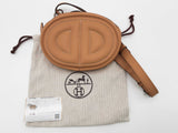Hermes In The Loop Tan Swift Leather Crossbody Bag Do0626exzde