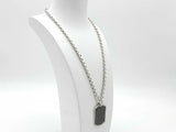 Edouard Nahum Plaque Gi Necklace 6.64 Dwt Diamonds 52.1 Grams 18k White Gold 22 Inch Jg0126oczxmia