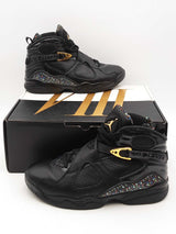 Nike Air Jordan 8 Retro C& C "Confetti" Sneakers Size 9.5 832821-004 Eb0825lrxsa