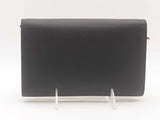 Prada Saffiano Clutch And Crossbody Bag Black Aa0825wzxsa