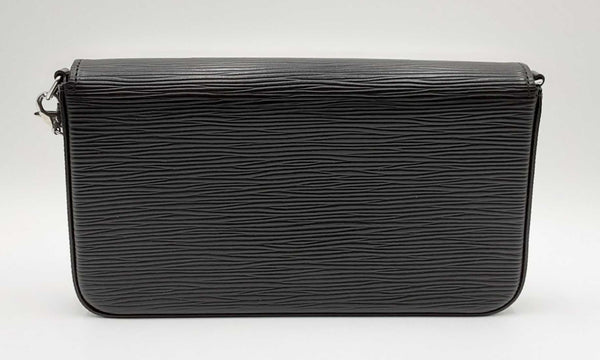 Louis Vuitton Black Textuted Epi Leather Felicie Pochette Crossbody 144030002703