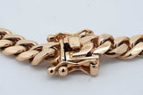 10k Yellow Gold Cuban Link Chain Necklace 118.7 Grams 24 Inch Eb0126rrxzsa