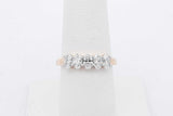 0.9cttw Lab Grown Oval Diamond Ring In 14k Yellow Gold 1.5g Size 7 Eb0826prxsa
