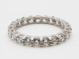 1.61 Cttw Lab Grown Diamonds 14k White Gold 1.47g Ring Size 6 Do0726porde