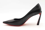 Christian Louboutin Condora Black Leather Pumps Size 40.5 Eb0125lorsa