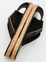 Louis Vuitton Canvas & Leather Espadrilles Slide Sandals Size 7 Men's Fw0725crdu