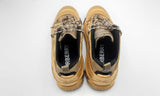 Burberry Arthur Gold Metallic Sneakers Size 46 Hs1023lzxsa