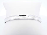 Tiffany & Co. 1837 Bangle Bracelet In Silver 33.8 Grams 7.5 Inch Fw0226lrzdu