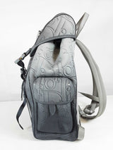Dior Hit The Road Backpack With Flap Gray Dior Gravity Leather Sd0925orzxde