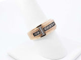 0.27 Cttw Diamond Wedding Band In 10k Yellow Gold 5.5 Grams Size 7.5 Fw0526ocrdu