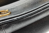Chanel Black Caviar Leather Triple Cc Shoulder Bag Eb0926lrxzde