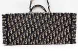 Christian Dior Oblique Embroidery Book Tote Bag Eb0526lrxzde