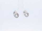 Louis Vuitton Empreinte Stud Earrings In 18k White Gold 3.1 Grams Fw1125rzxdu