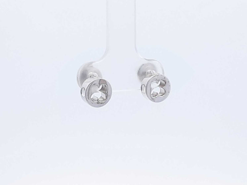 Louis Vuitton Empreinte Stud Earrings In 18k White Gold 3.1 Grams Fw1125rzxdu