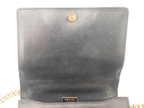 Prada Animalier Cahier Crossbody In Black Leather Fw0625izxdu