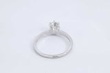 0.48cttw Diamond 14k White Gold Ring 2.5 Grams Size 7.5 Eb0526pwrdu