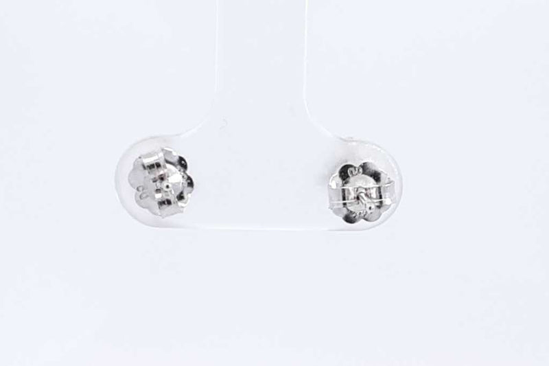 Approx. 1.44ctw Lab Grown Diamond Stud Earrings 14k White Gold 1.1g Eb0924occsa