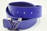 Louis Vuitton Purple Epi Leather Lv Initiales Belt Eb1224orxdu