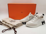 Hermes Bouncing White Sneakers Size Eu 36 Sd0926ozxde