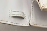 Off White Jitney 1.4 Top Handle Bag In White Eb0425opxsa