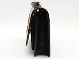 Yves Saint Laurent Sunset Wallet On Chain Top Handle Black Aa0926sxzsa