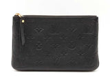Louis Vuitton Double Zip Pochette In Monogram Empreinte Leather Fw1125przdu
