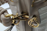 Fendi Mini Mon Tresor Embroidered Canvas Bucket Bag Eb1026cxzsa