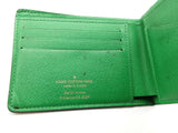 Louis Vuitton Green Damier Coated Canvas Leather Bifold Wallet Do0925oxzde