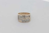 1.15cttw Diamond Ring In 14k Yellow Gold 16.2 Grams Size 9 Eb1026llxzsa