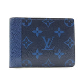 Louis Vuitton Monogram Multiple Wallet Cobalt Blue Lh0924wxzde