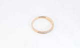 Tiffany & Co. 18k Rose Gold Diamond Harmony Wedding Ring Eblrxzdu 144020008032