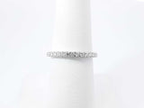 The Leo Diamond & 14k White Gold Anniversary Ring 2.5 Gram Size 6.75 Fw0826osxdu