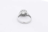 1.77cttw Diamond Ring In 18k White Gold 5.7 Grams Size 7 Eb0326pxxzsa