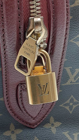 Louis Vuitton Monogram Golden Arrow Bordeaux Speedy Bag Fw1124orxdu