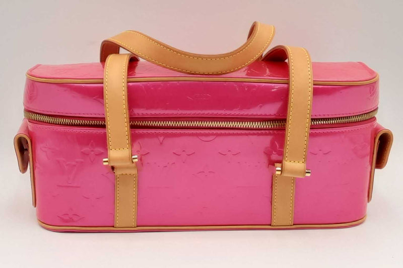 Pink patent leather louis vuitton bag sale