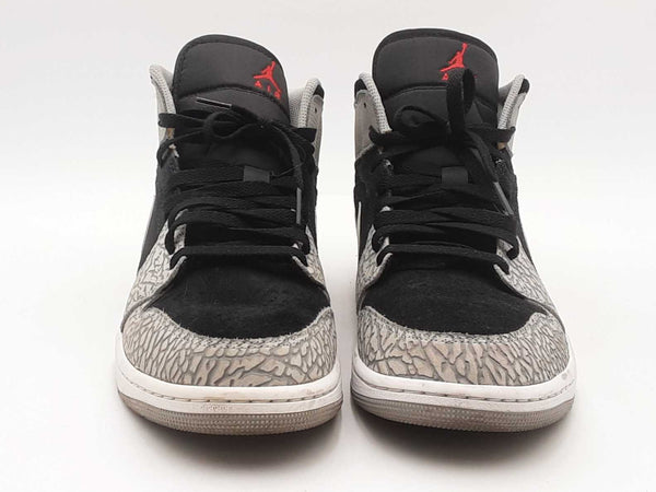 Nike Dm1200-016 Air Jordan 1 Mid Elephant Toe Size 10.5 Aa0425rzsa