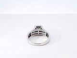 0.56 Cttw Diamond & 10k White Gold Engagement Ring 3.6 Grams Size 5.25 Fw0526ozxdu