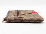 Gucci Ophidia Zip Pouch Gg Supreme Beige Aa0826lrzsa