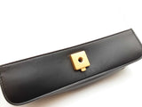 Gucci Queen Margaret Small Shoulder Bag In Black & Ivory Leather Fw0626orzdu