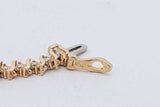 0.54cttw Diamond Tennis Bracelet In 14k Yellow Gold 8.8 Grams 7 Inch Eb0826crxsa