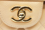 Chanel Quilted Caviar Leather Double Flap Shoulder Bag Eb0226woxzde