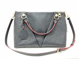 Louis Vuitton Marine Rouge Leather V Tote Mk0826lizx