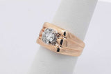 0.5ctw Diamond Ring In 14k Yellow Gold 8.4 Grams Size 6 Eb0126exzsa